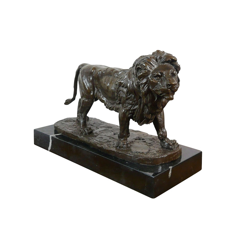 Barye Bronze Lion