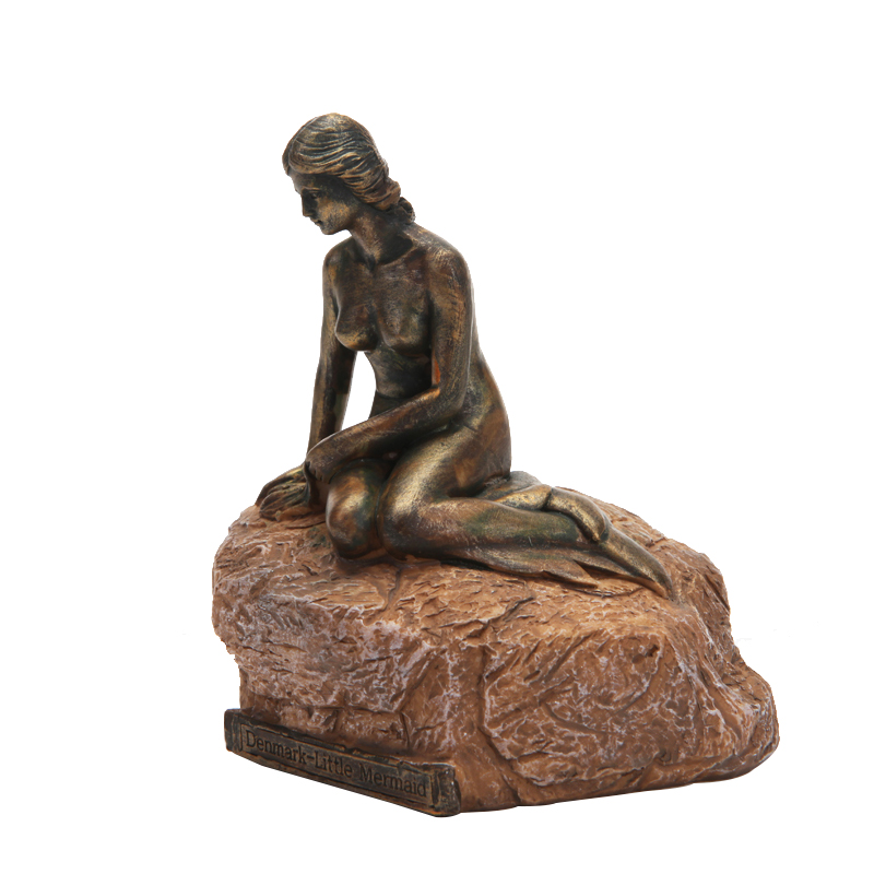 Little Mermaid Bronze Statue