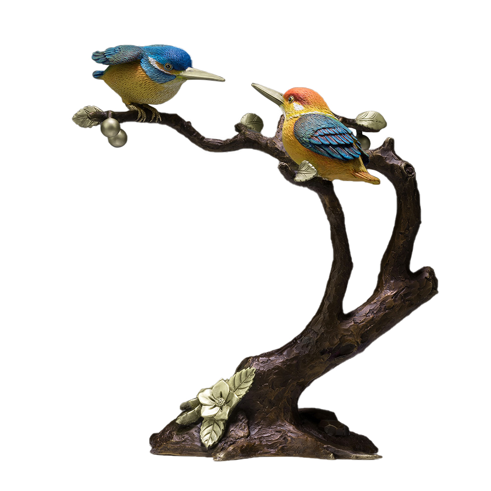 Kingfisher Metal Sculpture