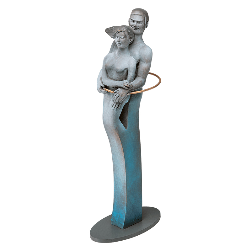 Lovers Entwined Statues