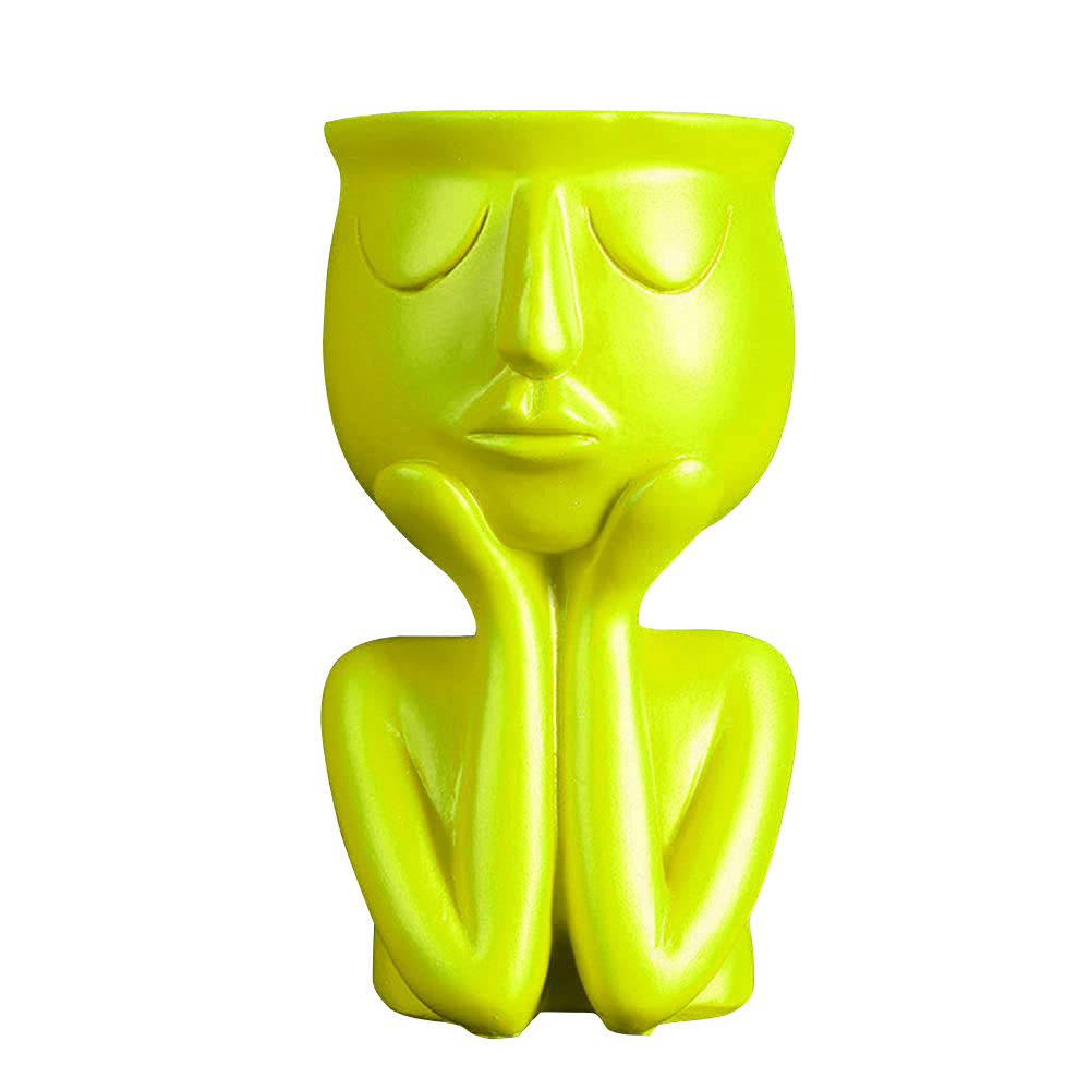 Sculpture Head Vase