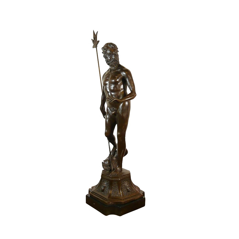Poseidon Bronze Statue