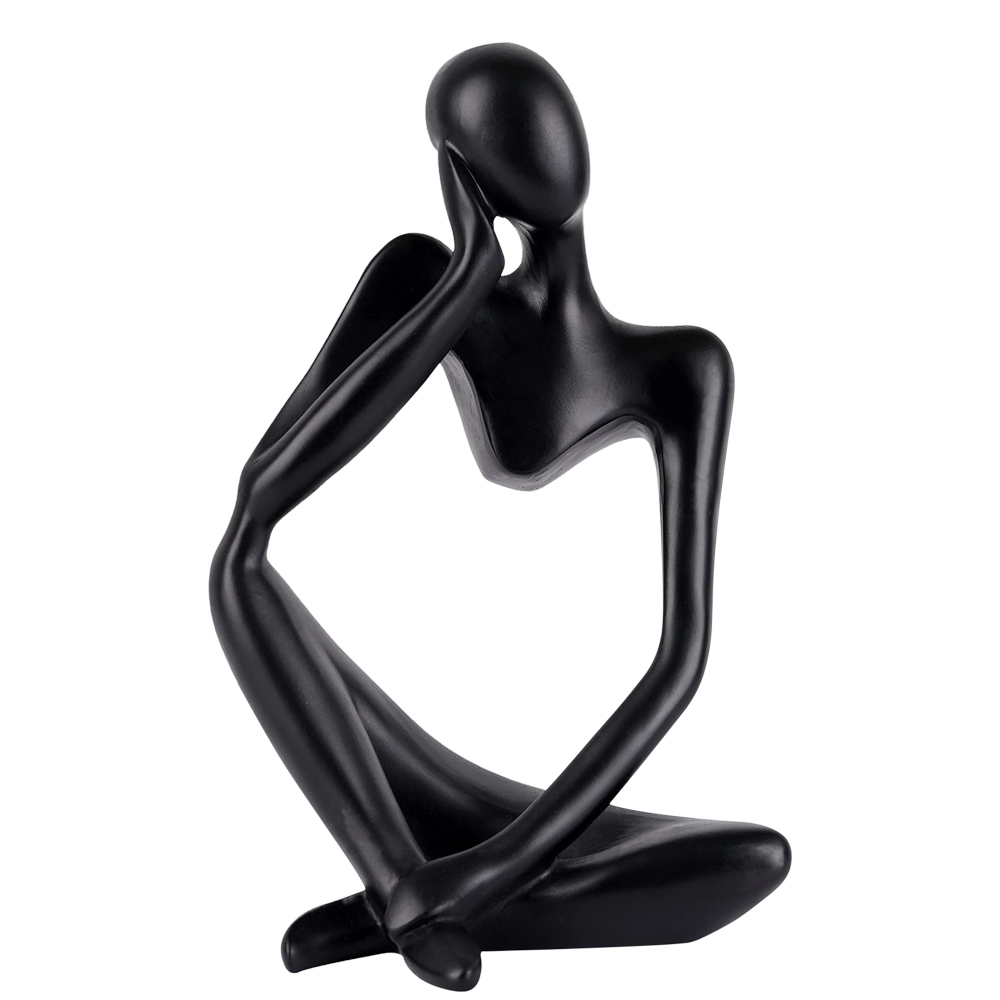 Abstract Thinker statue