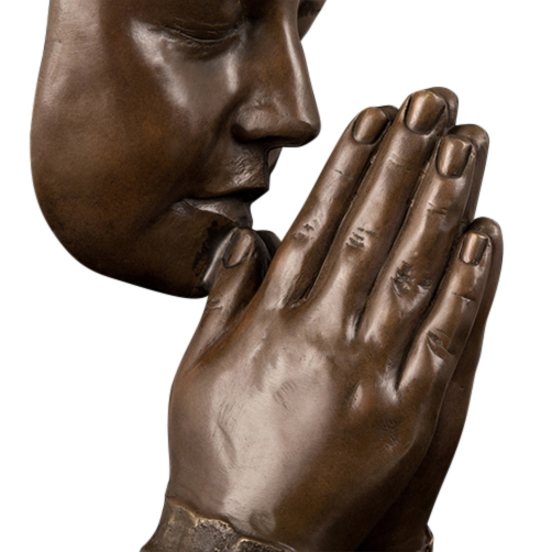Woman Praying Statue
