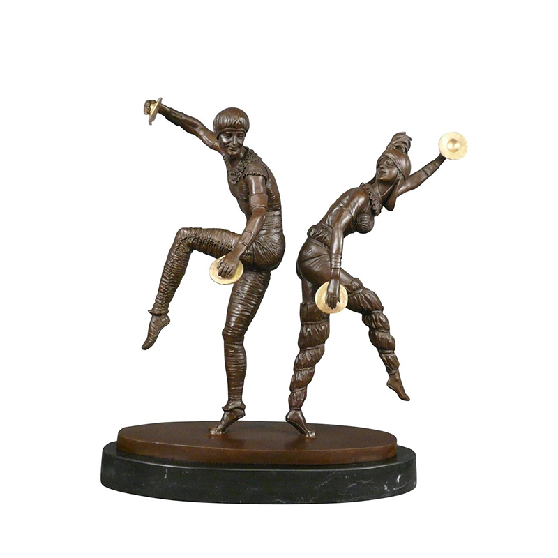 Metal Ballerina Figurines