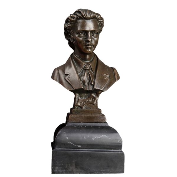 Chopin Bust Statue