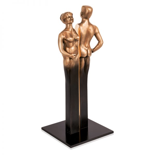 Man and Woman Sculpture Art