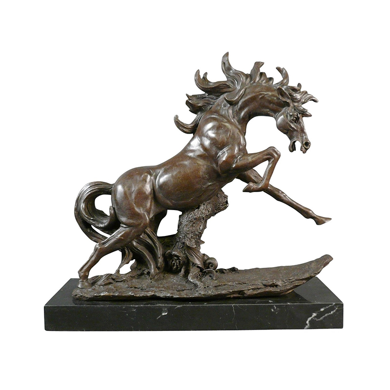 Vintage Copper Horse Statue