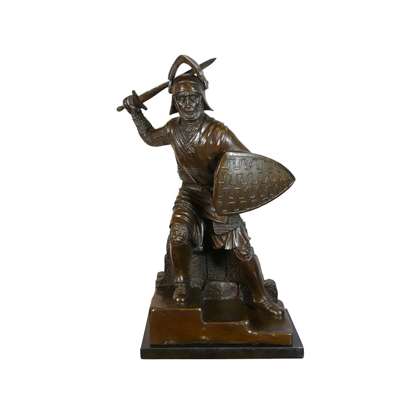Bronze Warrior Statue