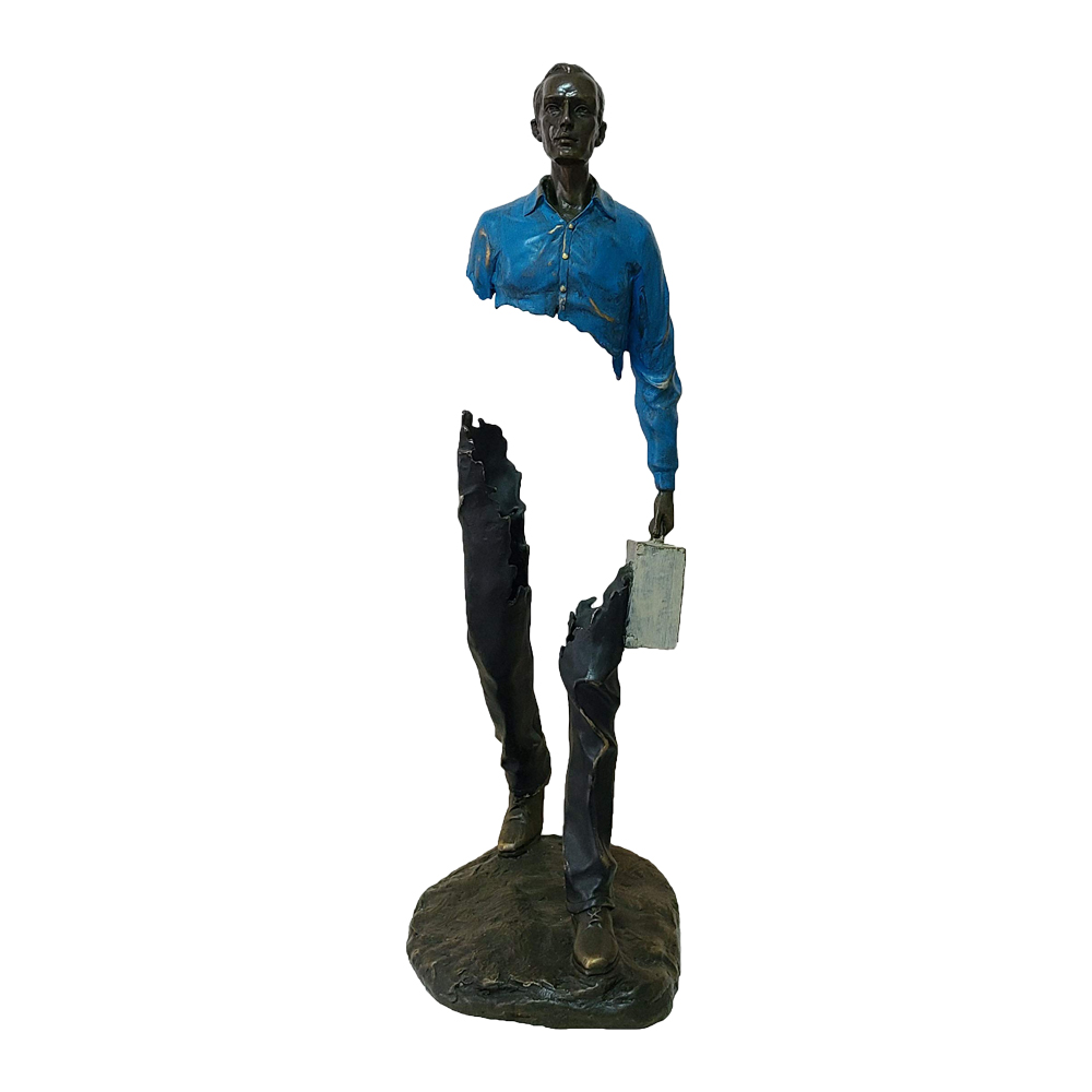 The Traveler Bronze Statue