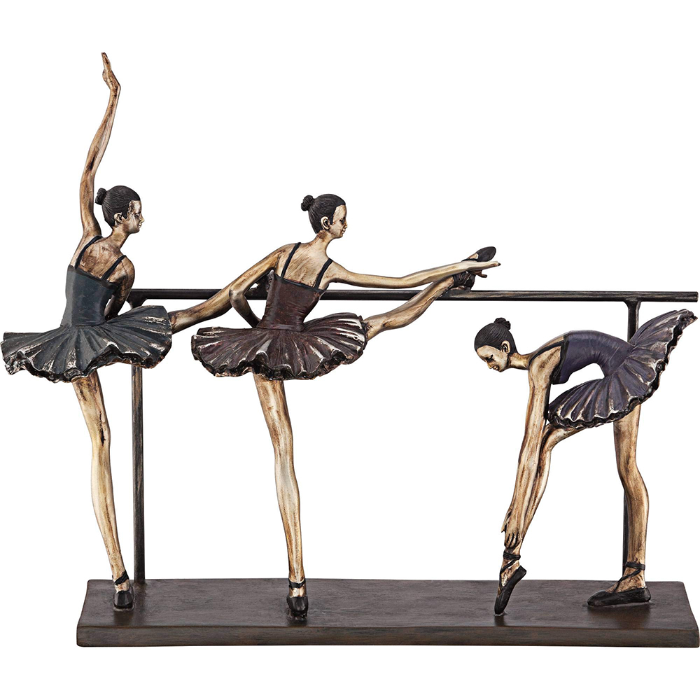 Bronze Ballet Dancer Figurines
