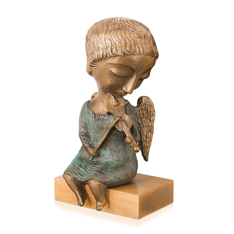 Violin Angel Figurine