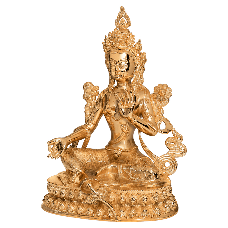 Green Tara Statue for Sale