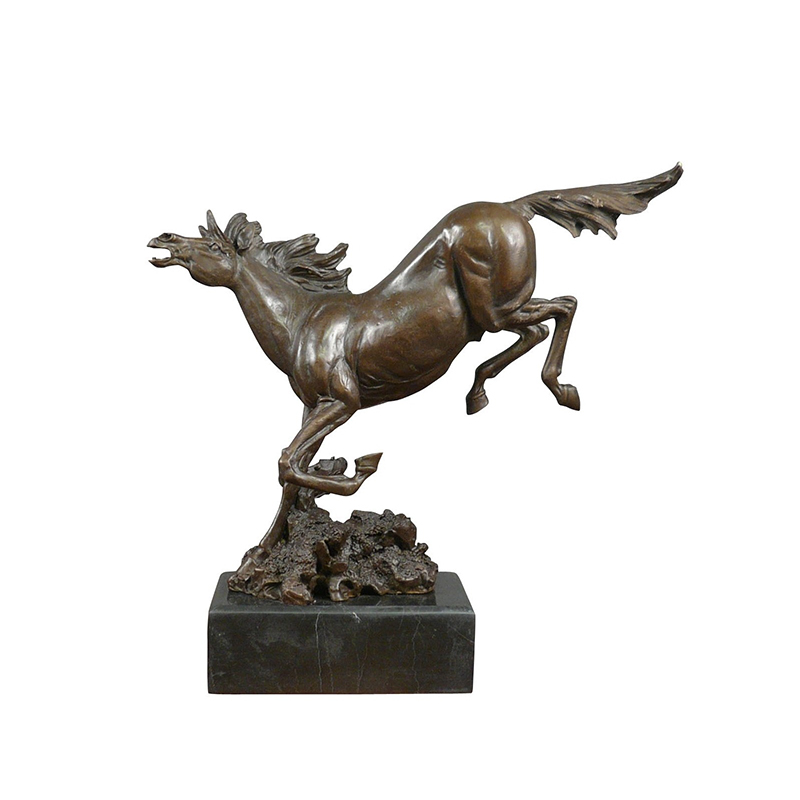 Jumping Horse Sculpture