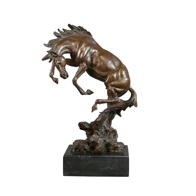 Jumping Horse Statue