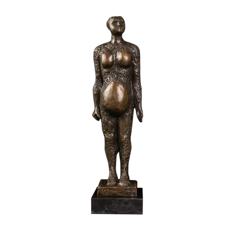 pregnant woman statue