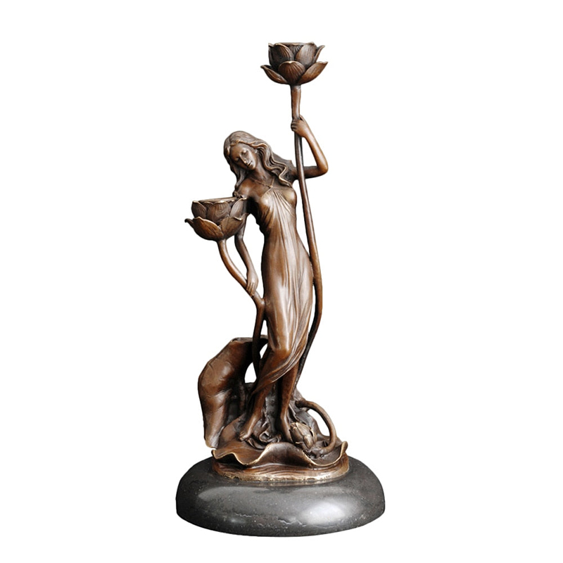 Woman Candle Holder
