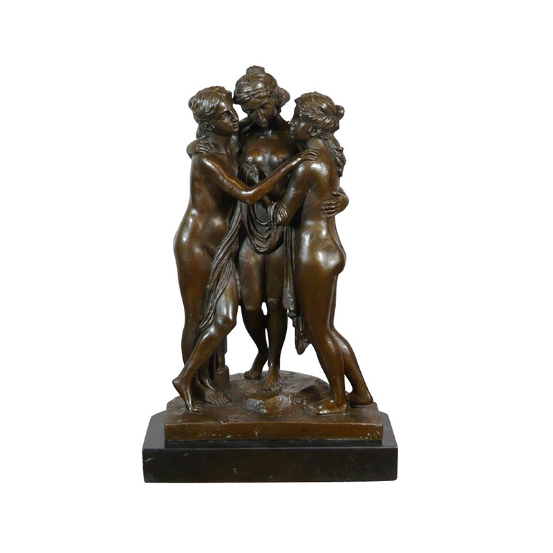 Three Graces Bronze Statue