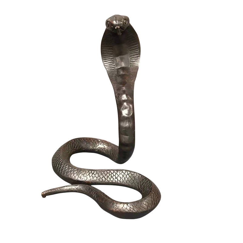 Bronze Cobra Statue