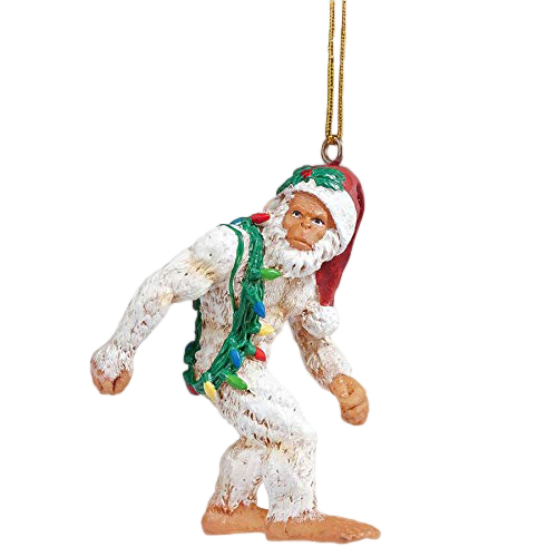 Bigfoot Christmas Tree Ornament