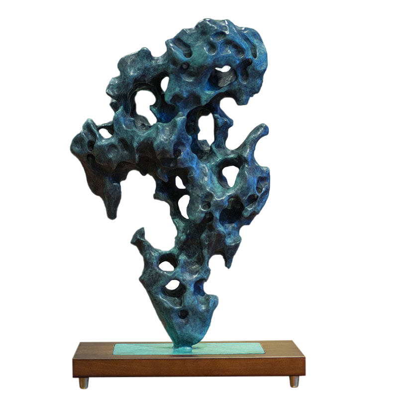 Abstract Bronze Sculpture