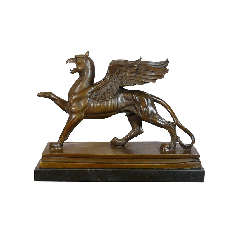 Bronze Griffin Statue