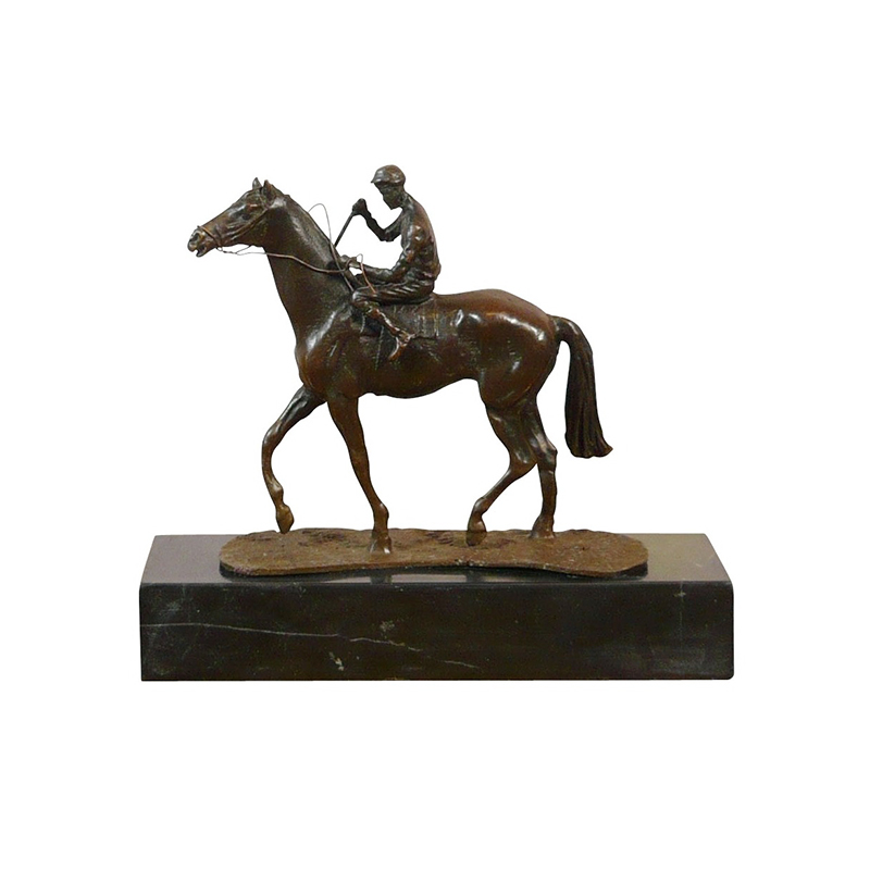 Horse Jockey Statue