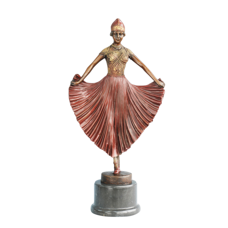 Bronze Dancer Sculpture