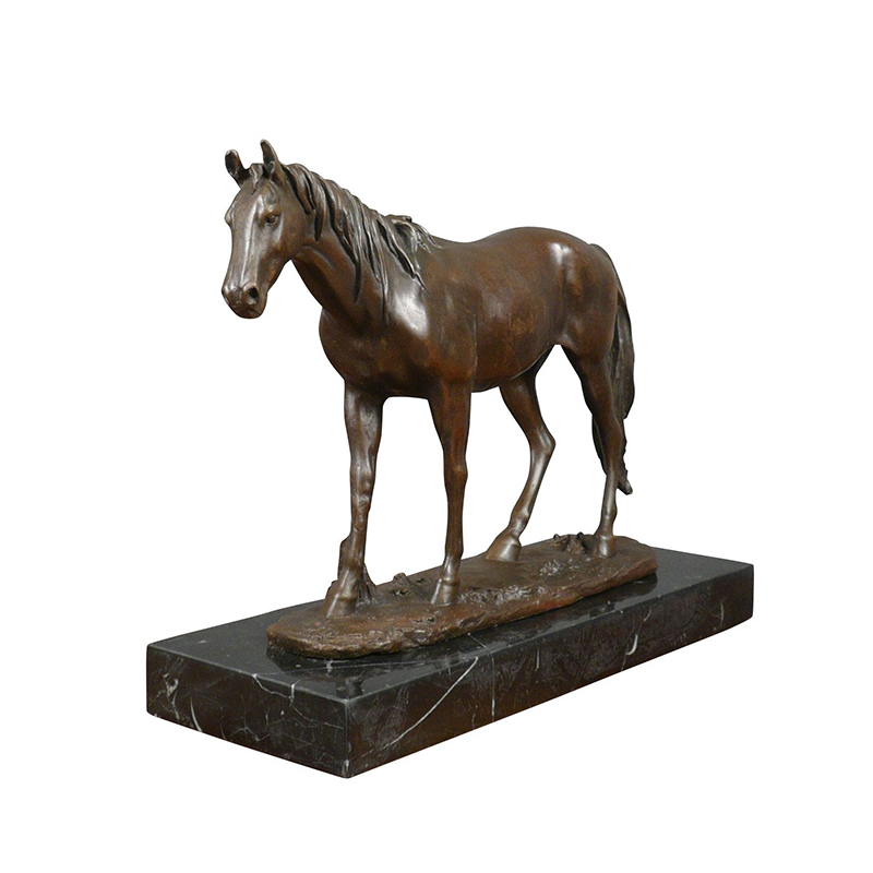 Vintage Metal Horse Figurines