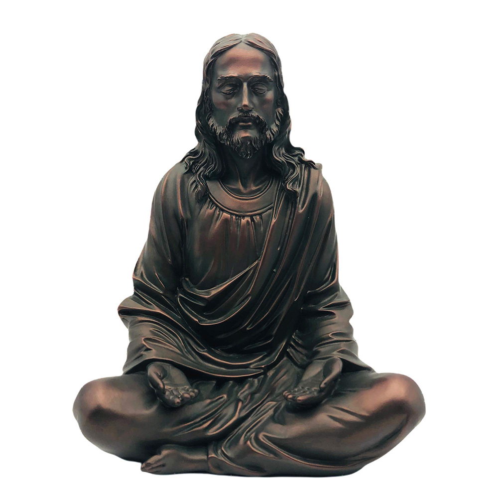 Meditating Jesus Statue