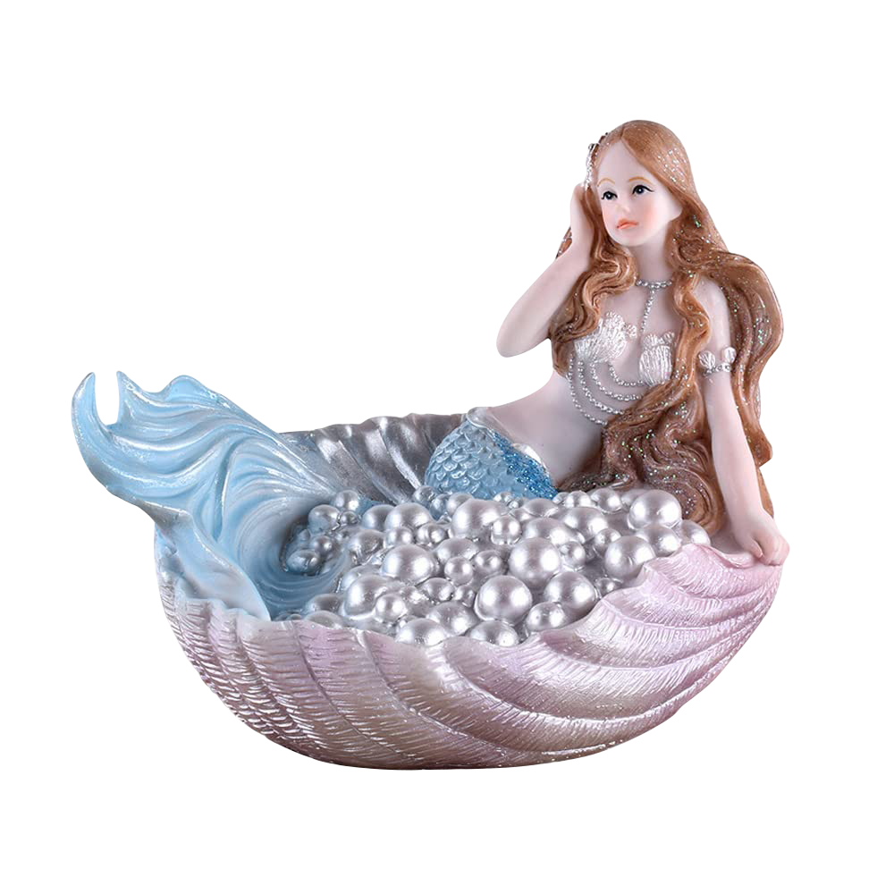 Reclining Mermaid Statue