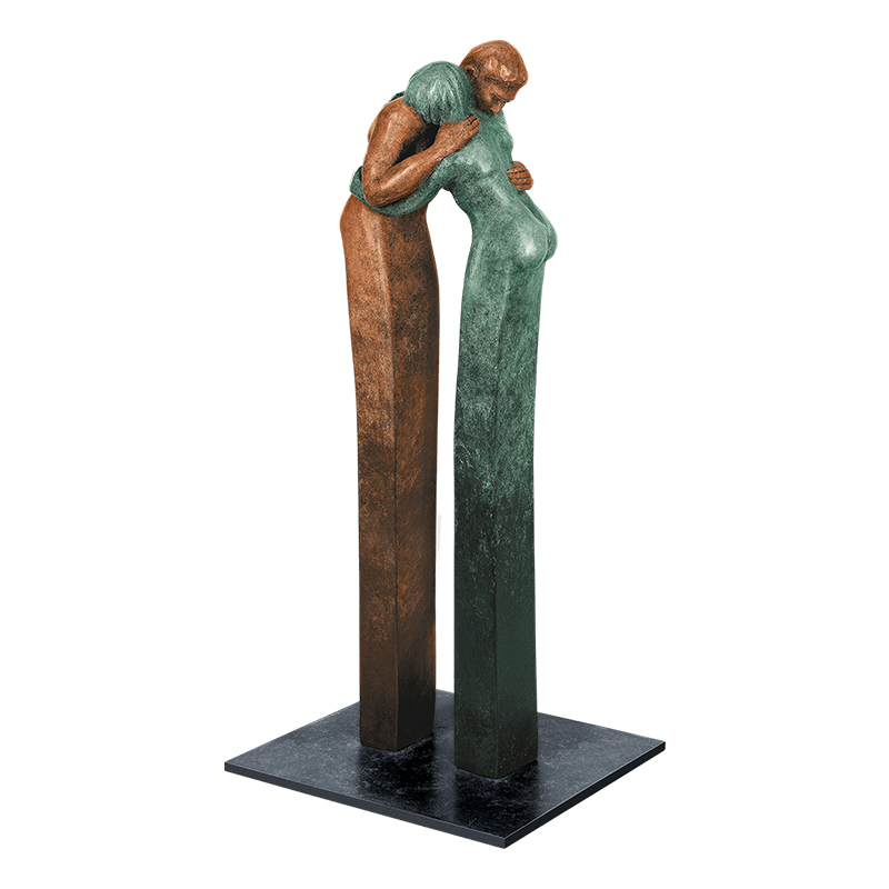 Embracing Couple Sculpture