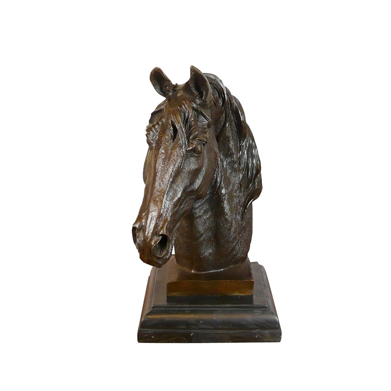 Horse Bust Statue