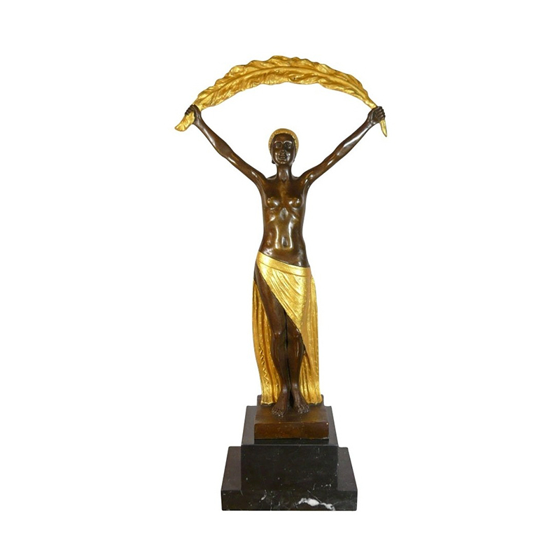Woman Bronze Statue