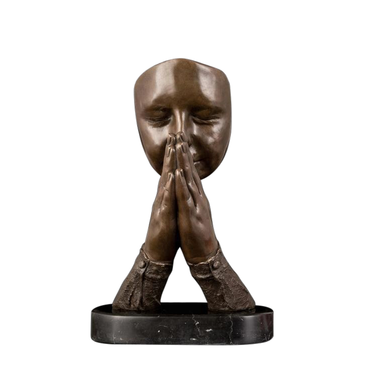 Woman Praying Statue