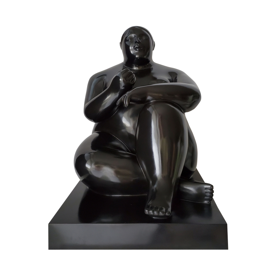 Famous Fat Woman Statue