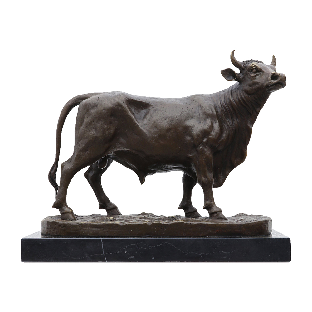 Modern Bull Sculpture