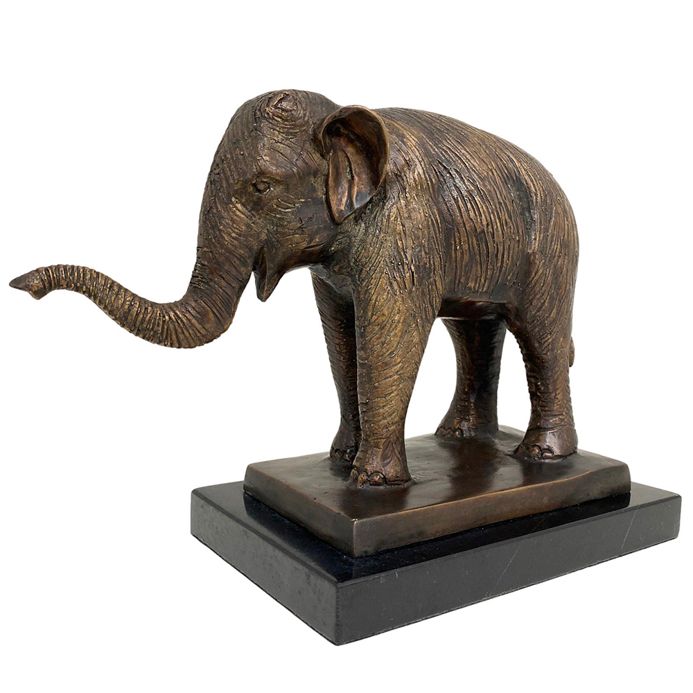 Elephant Statue In House