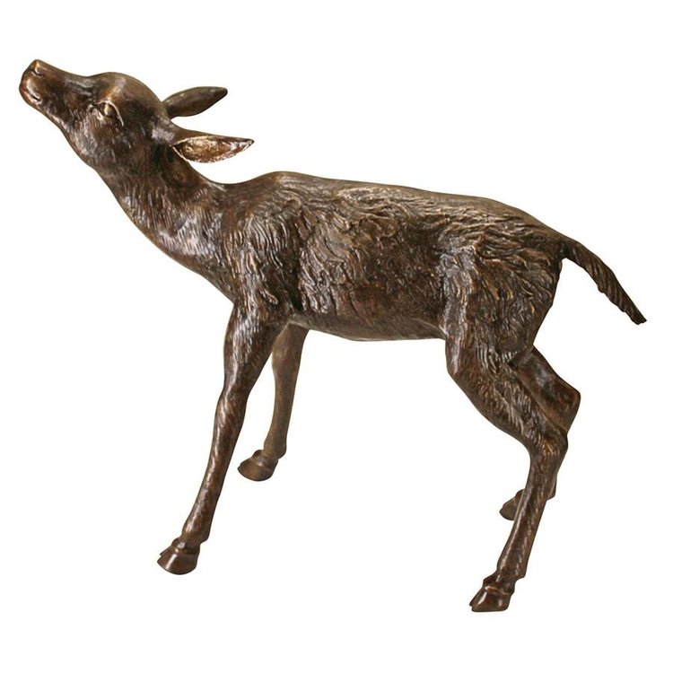 Doe And Fawn Garden Statue