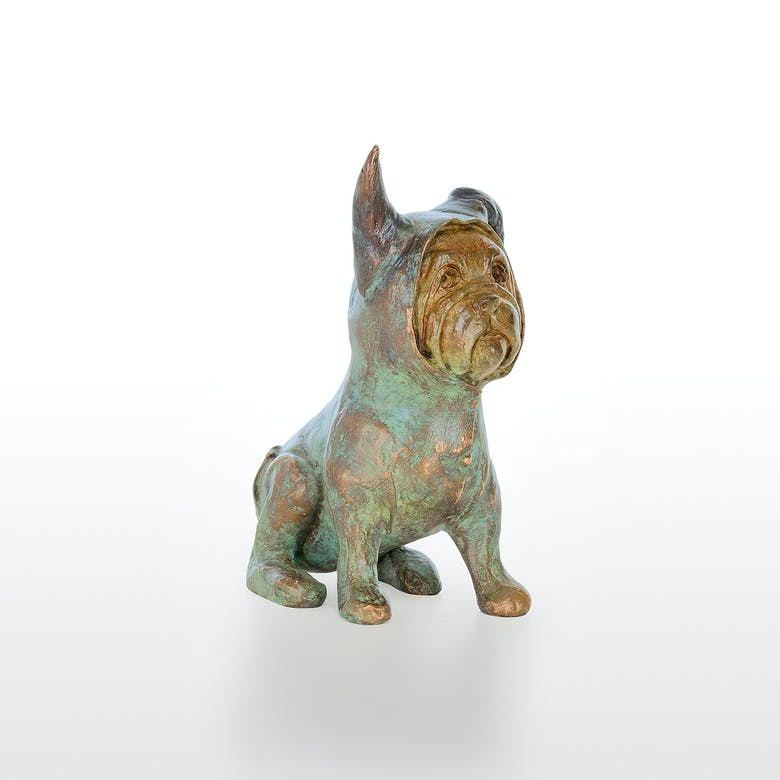 Bulldog Art Sculpture