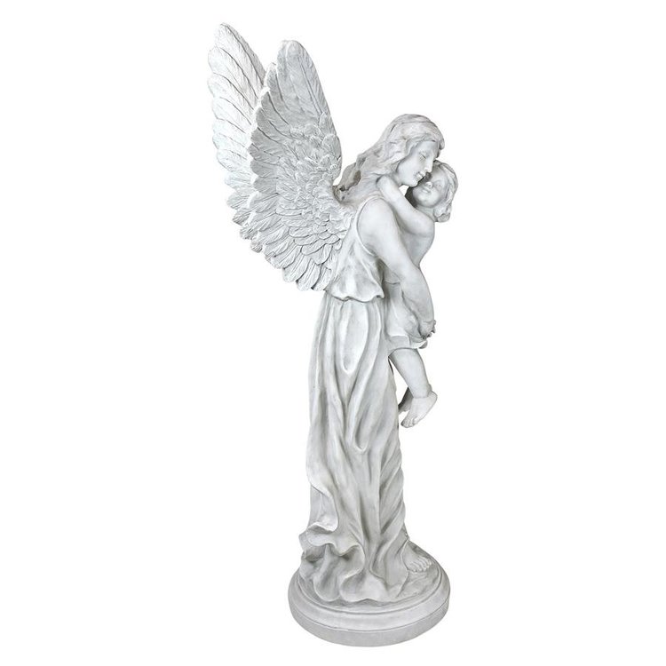 Guardian Angel Garden Statue