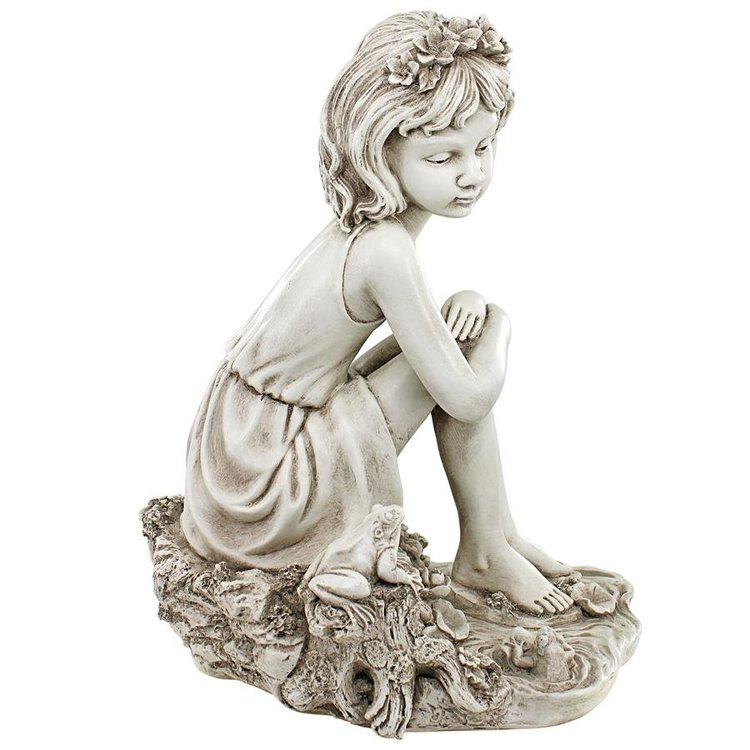 Sitting Girl Statue
