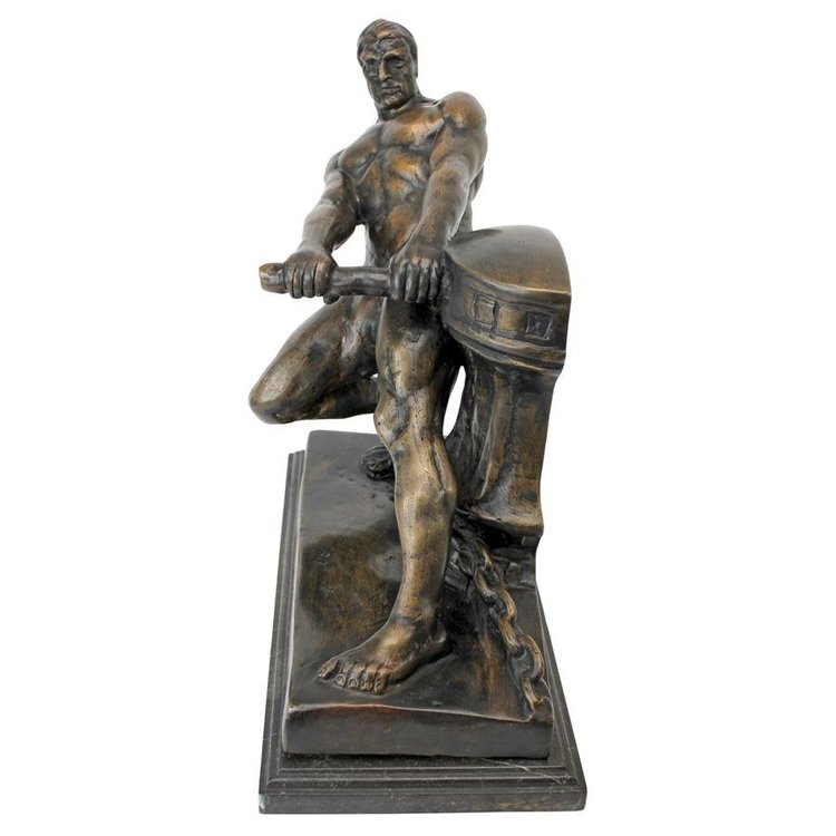 Naked Man Sculpture