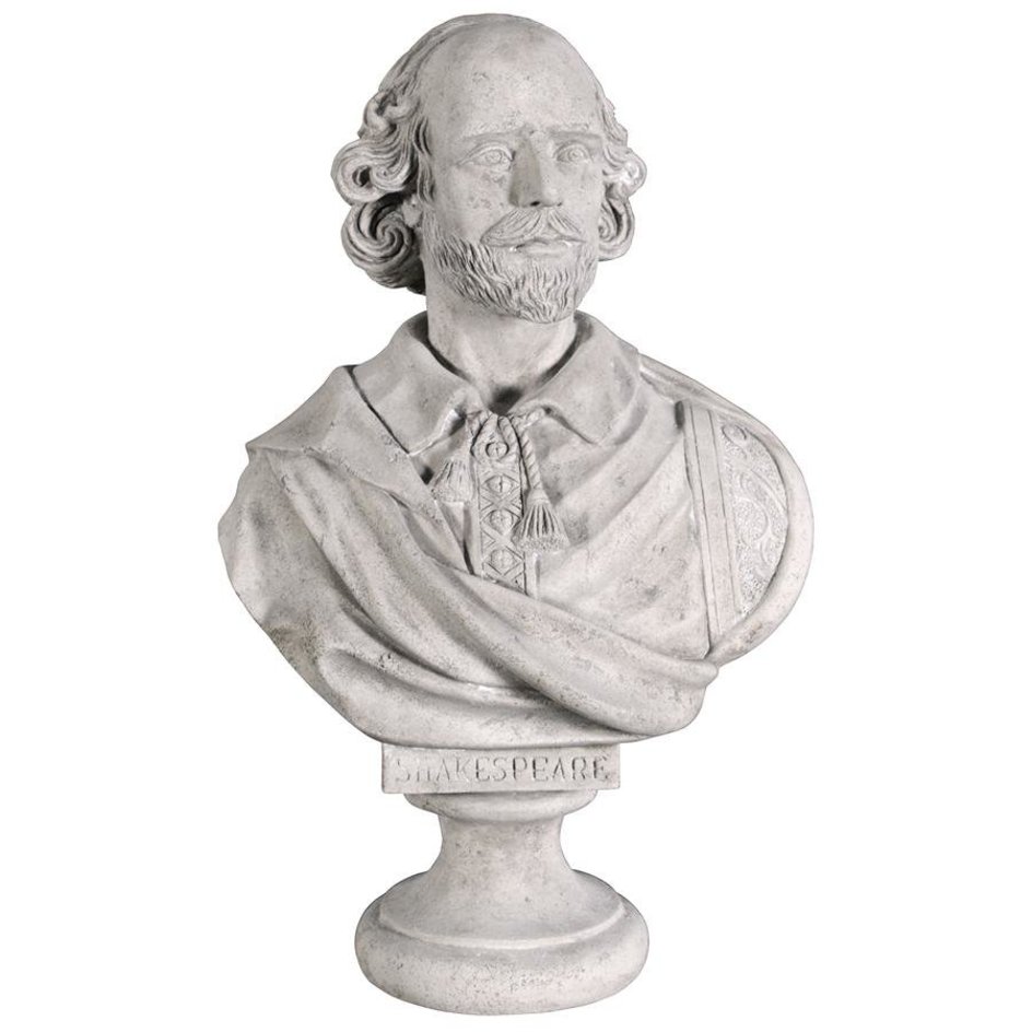 Shakespeare Bust Statue