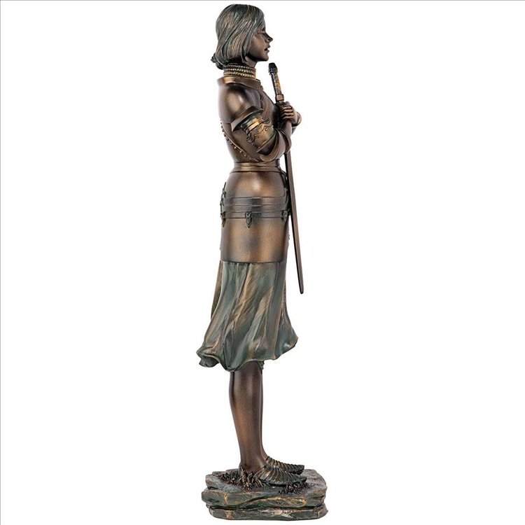 Joan Of Arc Bronze Statue