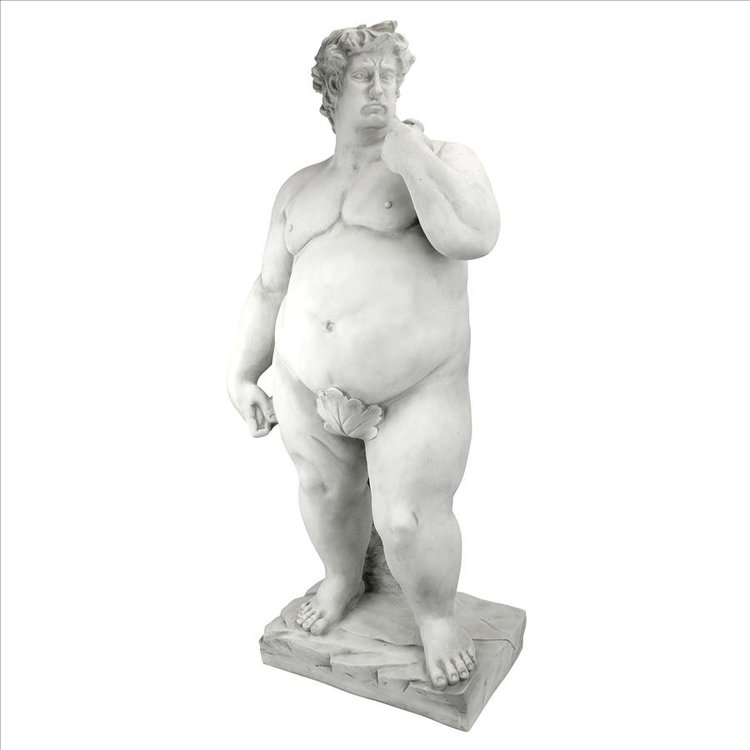 Fat David Sculpture