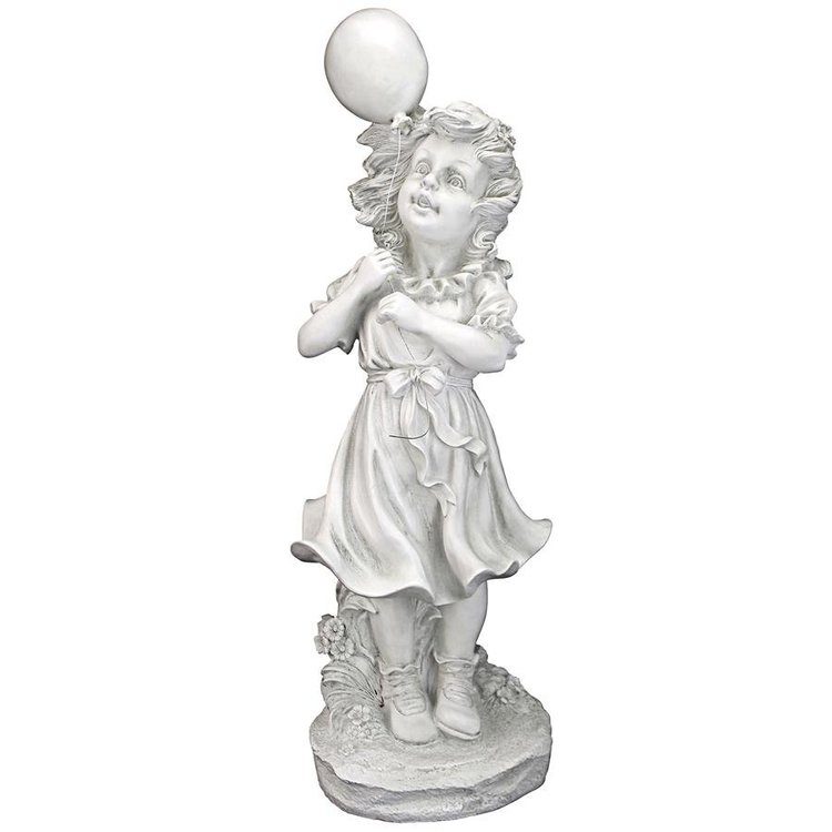 Girl with Balloon Garden Statue