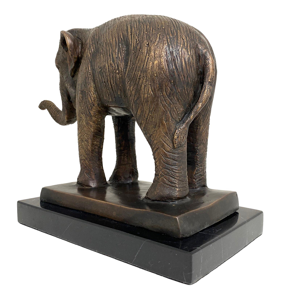 Elephant Statue In House