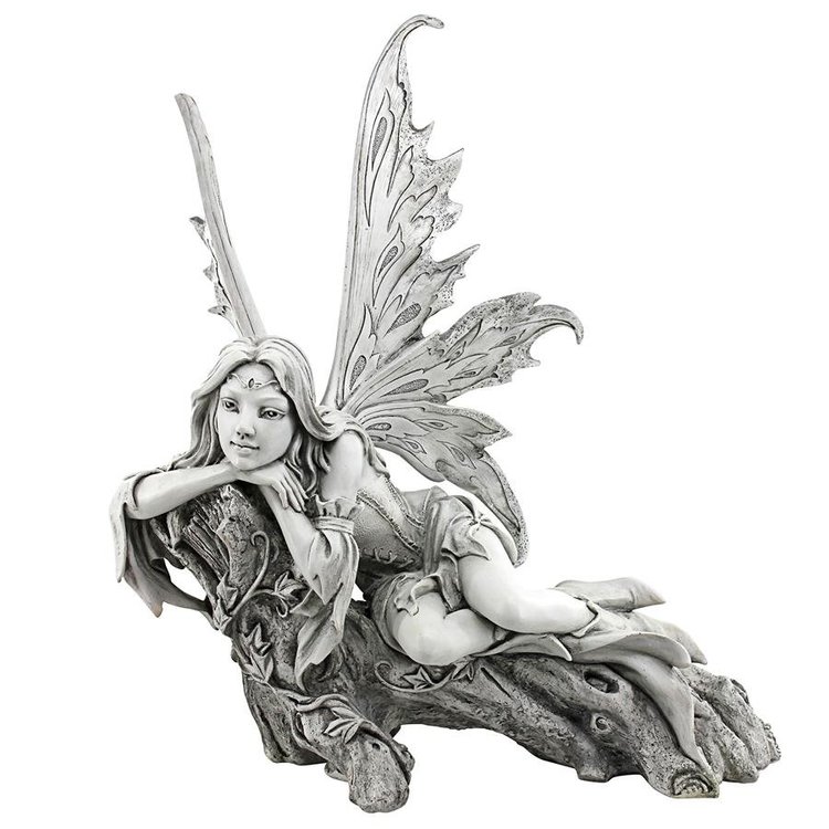 Sitting Fairy Garden Statue