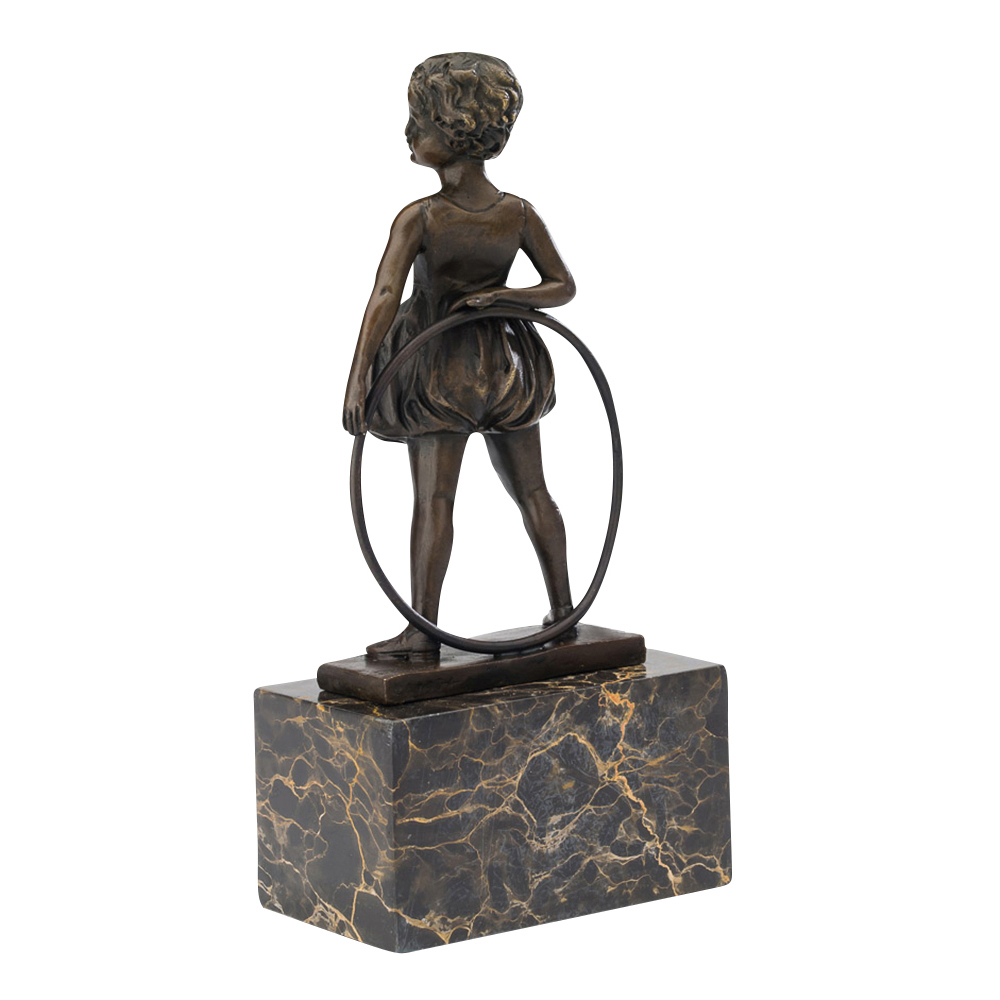 Bronze Gymnast Sculpture